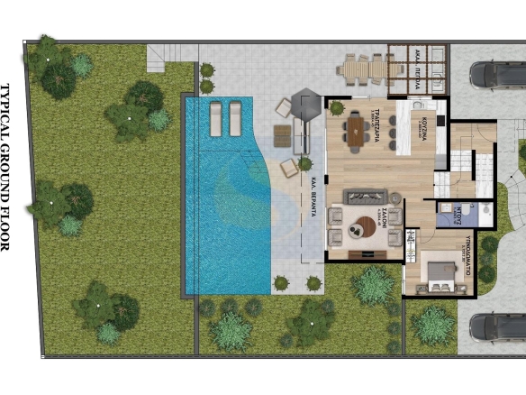 Luxury Four Bedroom Villas with Swimming Pool – Ref. SUN1497
