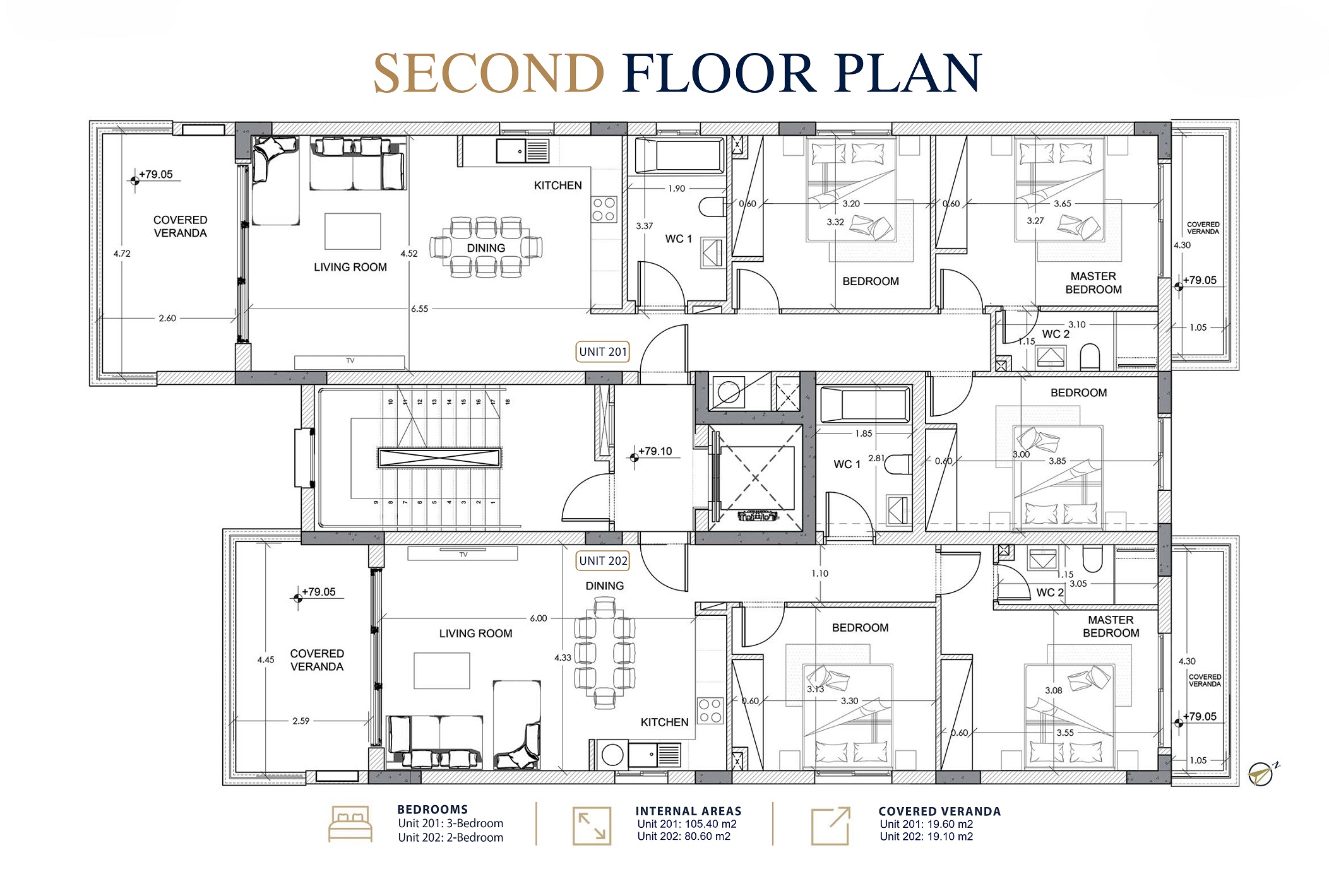 Two and Three Bedroom Apartments – Ref. SUN1585