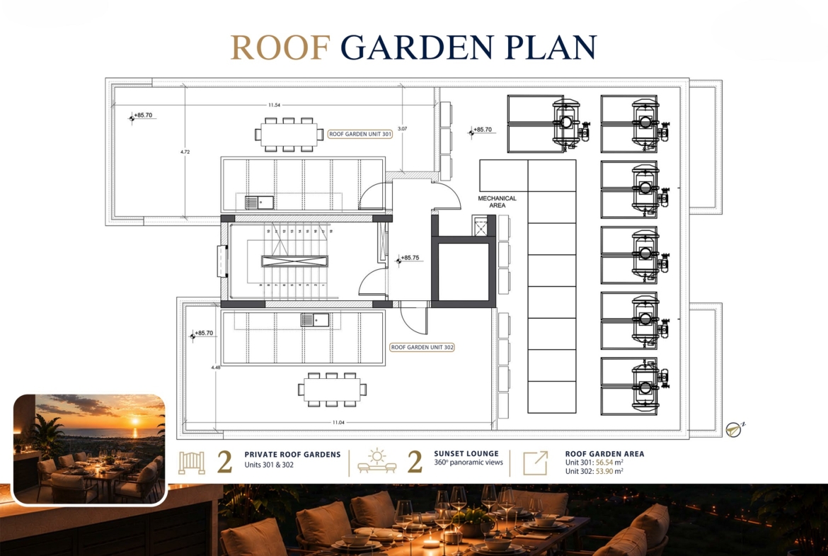 Two and Three Bedroom Apartments – Ref. SUN1585