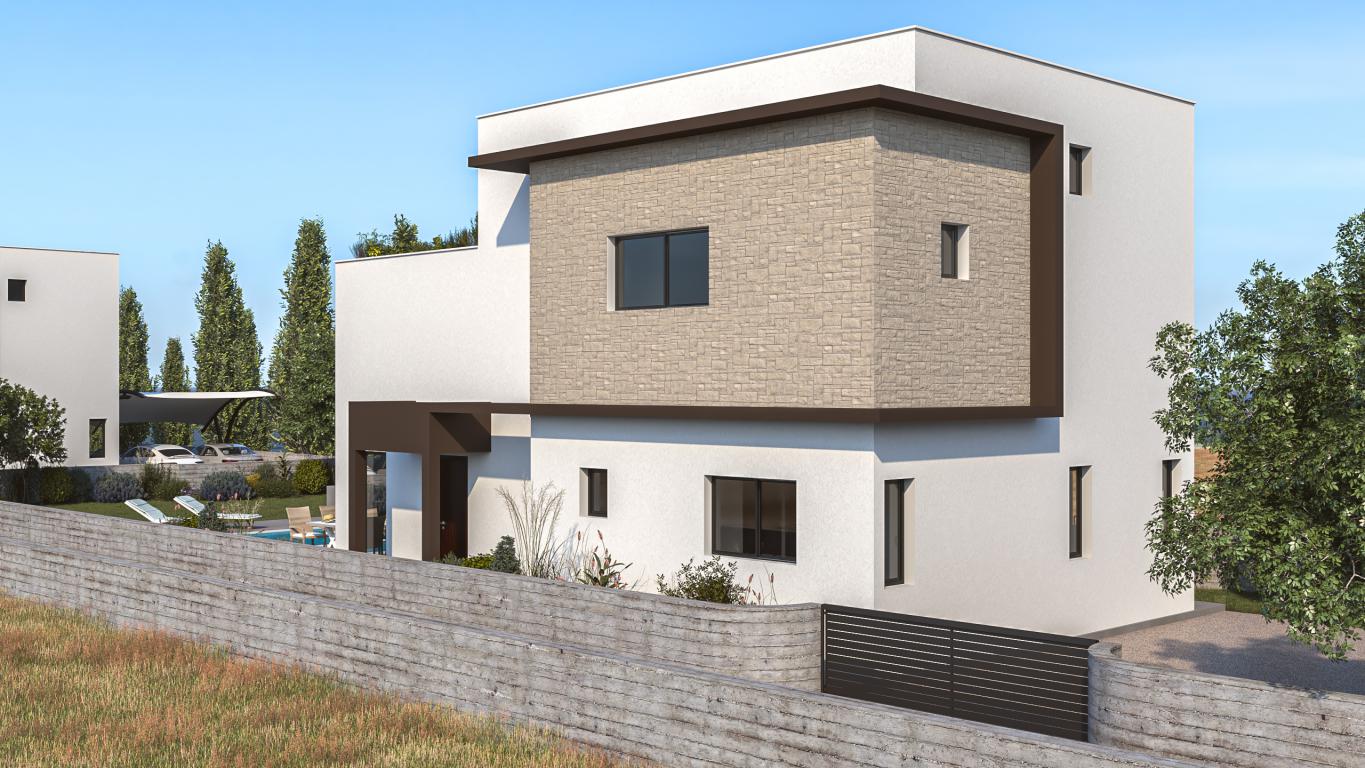 Side Elevatioon Four Bedroom Villa with Swimming Pool – Ref. SUN1586